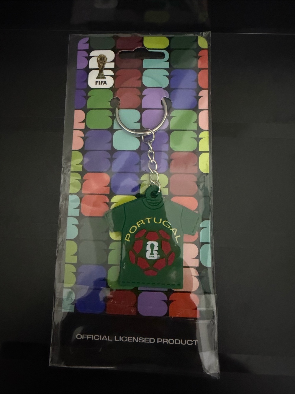 FIFA World Cup 2026 Collectible Souvenir - Keychain Portugal Jersey